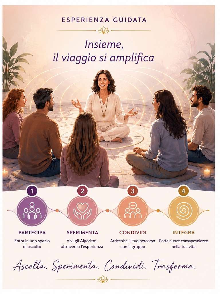 Algoritmi della Parola 2 infografica esperienza guidata