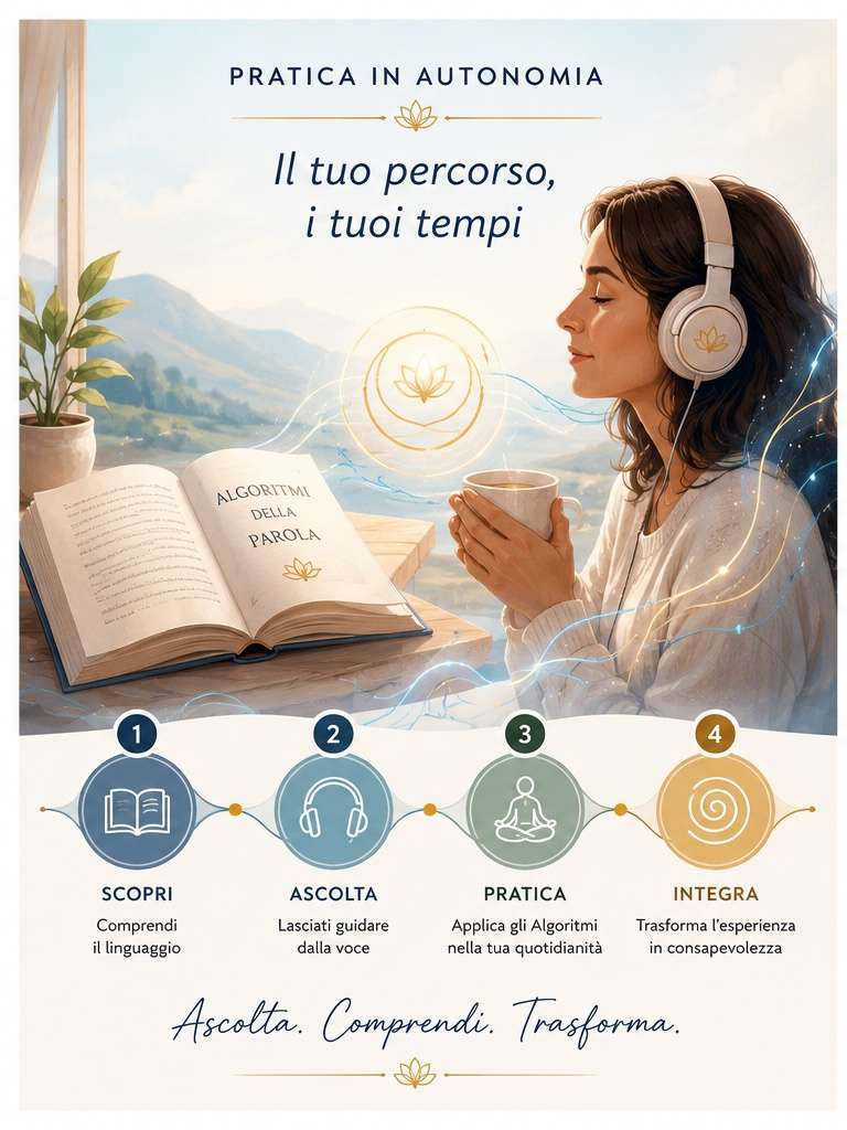 Algoritmi della Parola 1 infografica pratica in autonomia